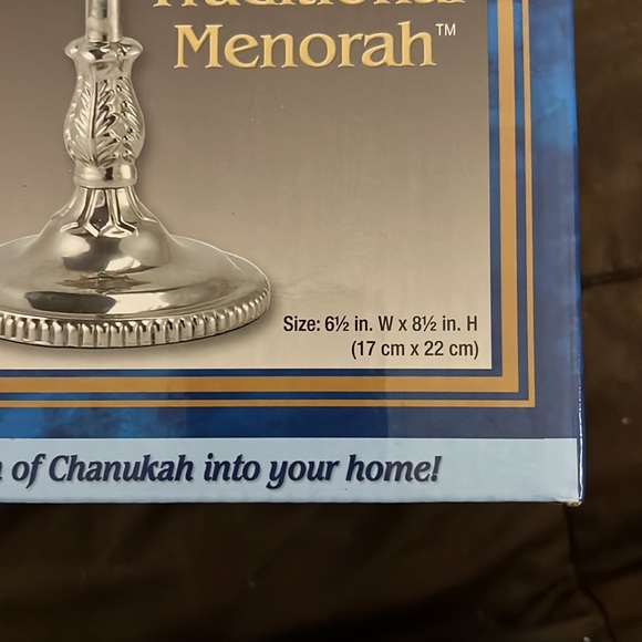 Rite Lite Chanukah Traditions Traditional Menorah - Picture 4 of 5